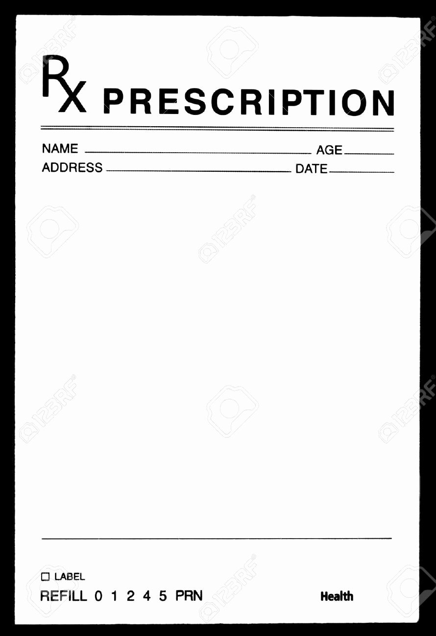 prescription templates