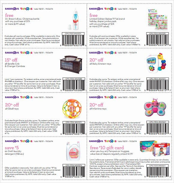 10 Sample Blank Coupon Templates to Download