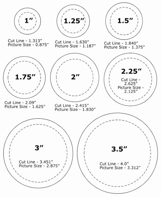 2 Inch Circle Label Template