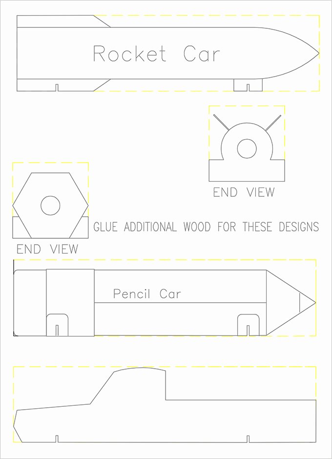 pinewood derby template