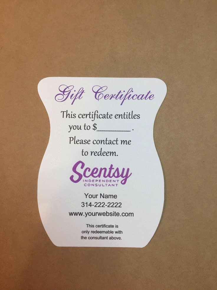 25 Best Ideas About Gift Certificates On Pinterest