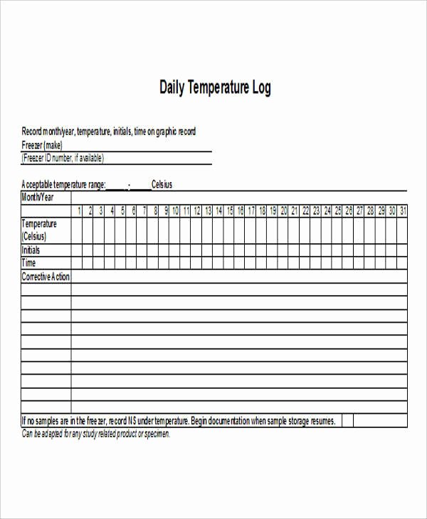 27 Log Templates In Excel