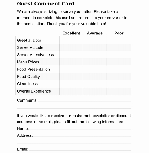 5 Restaurant Ment Card Templates formats Examples In