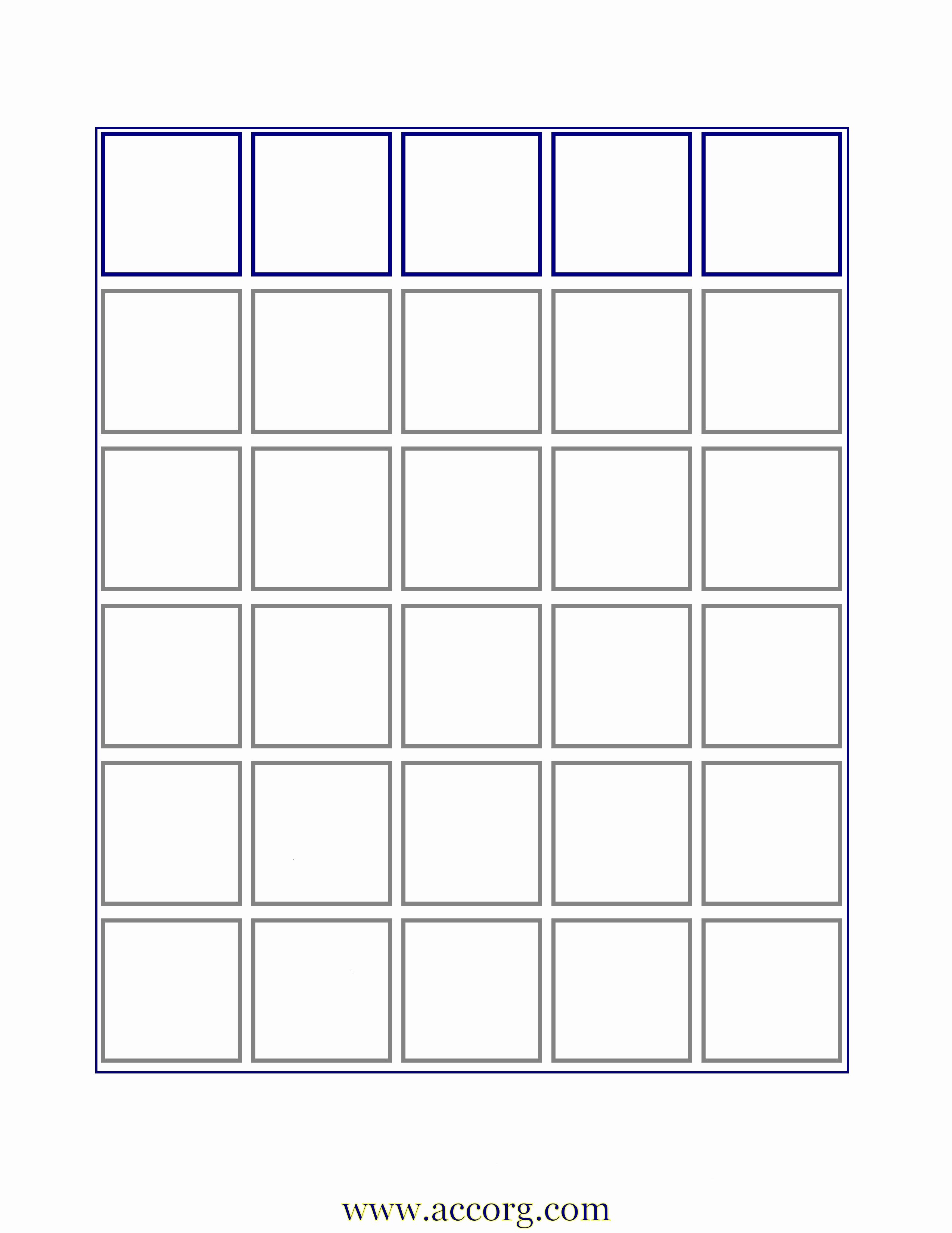 post free printable bingo card template