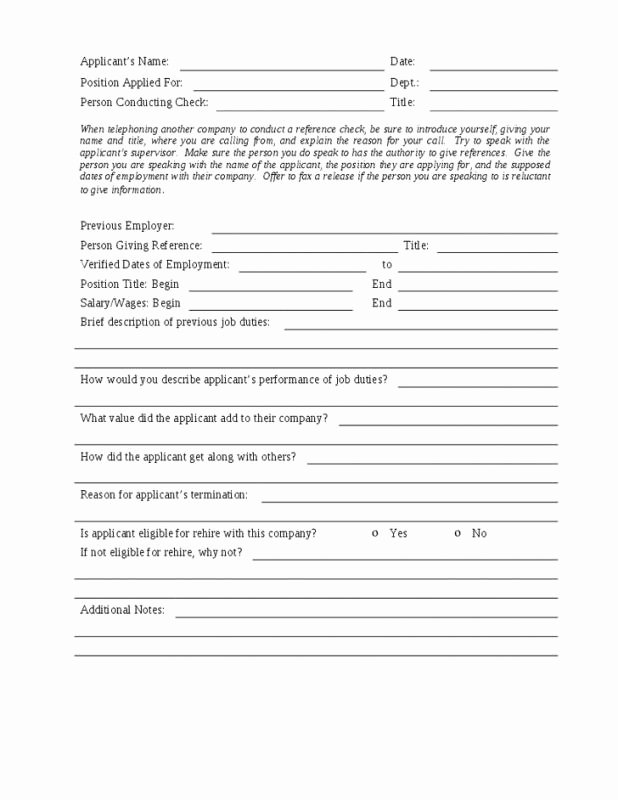 Background Check form Template Free