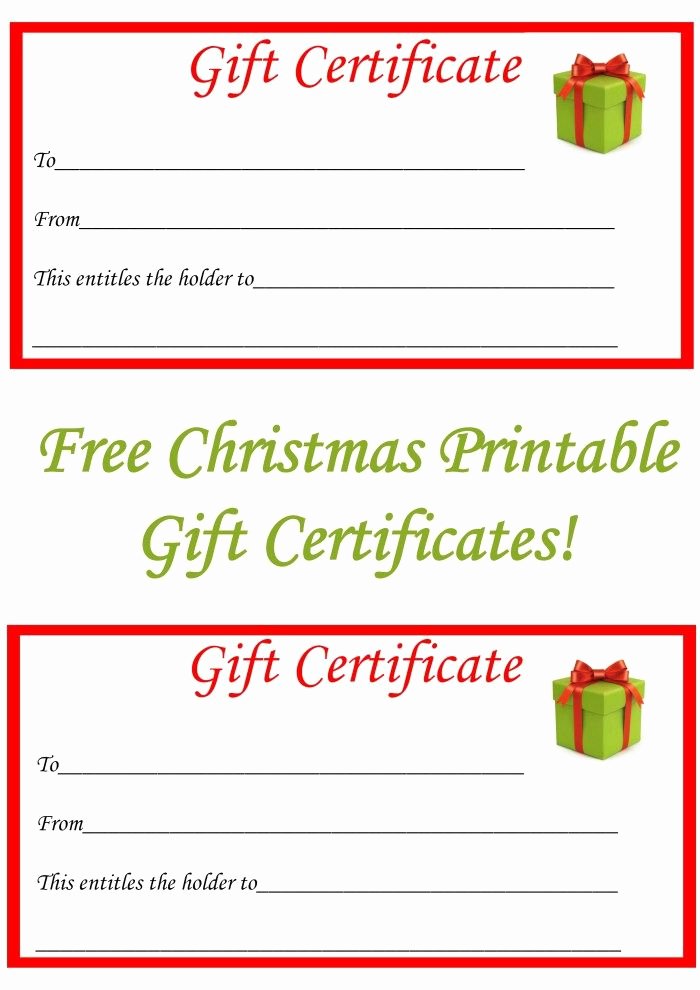 Best 25 Free Printable Gift Certificates Ideas On