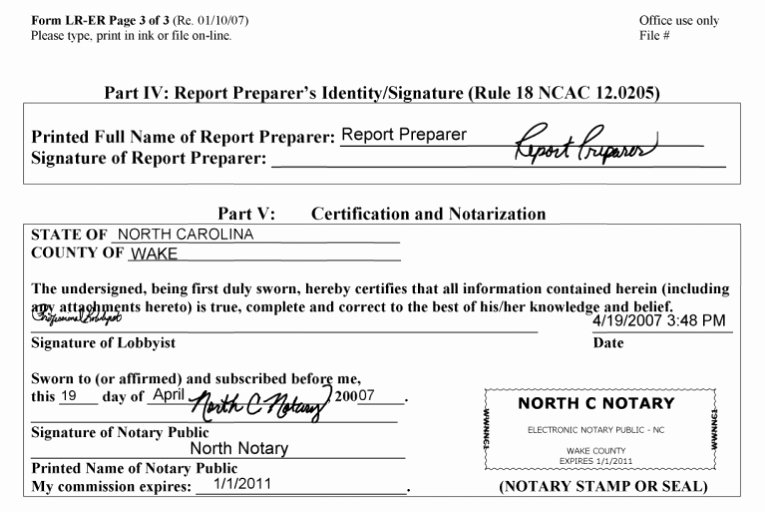 Best S Of Examples Notary Signatures Sample Of