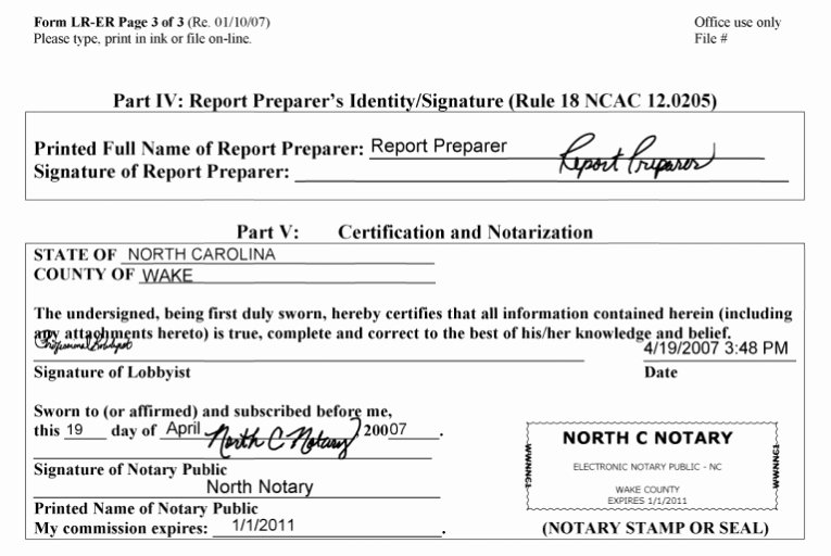 notary signature block