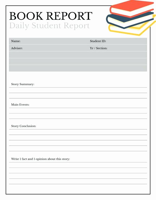 Best S Summary Templates for Elementary Book 8th