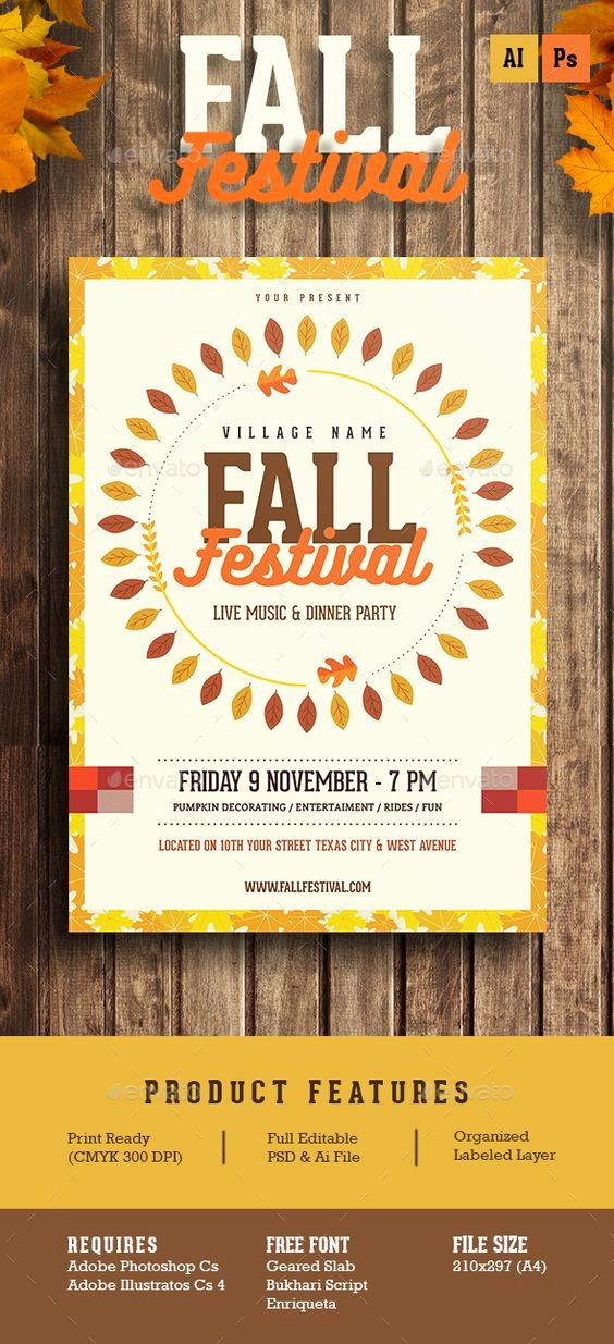Fall Festival Flyer