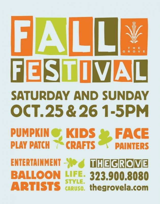 fall festival flyer template free