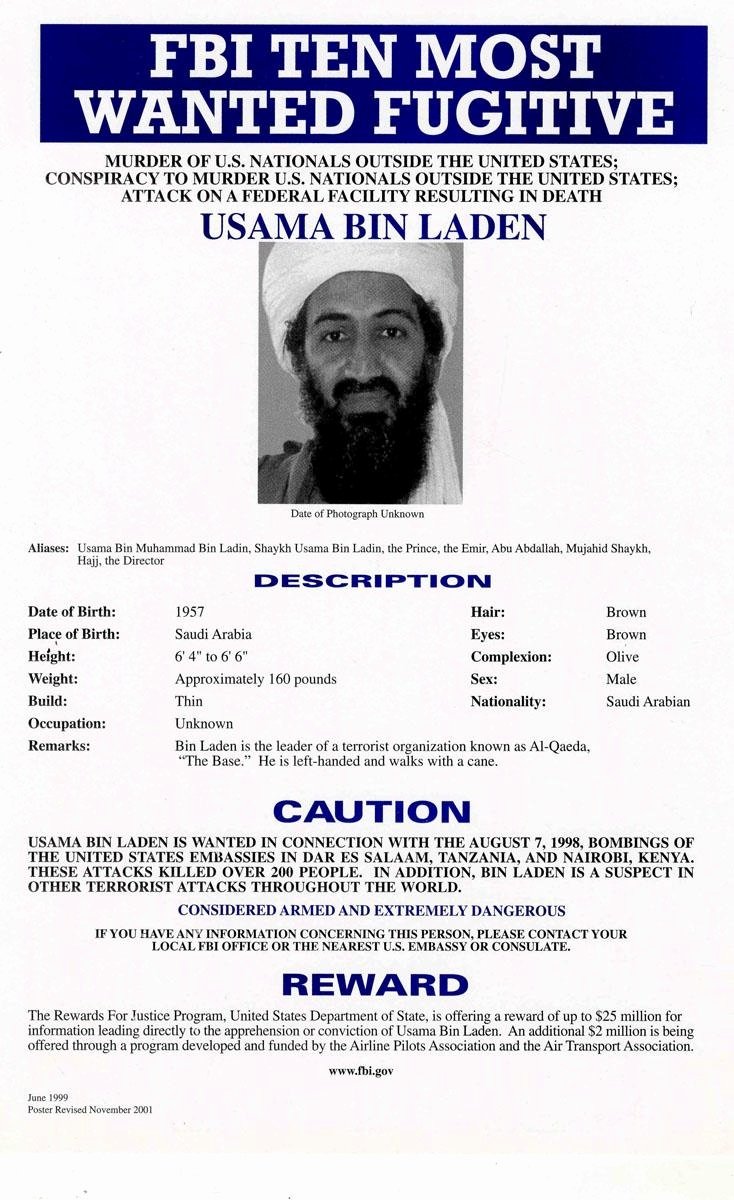Fbi Most Wanted Poster Template
