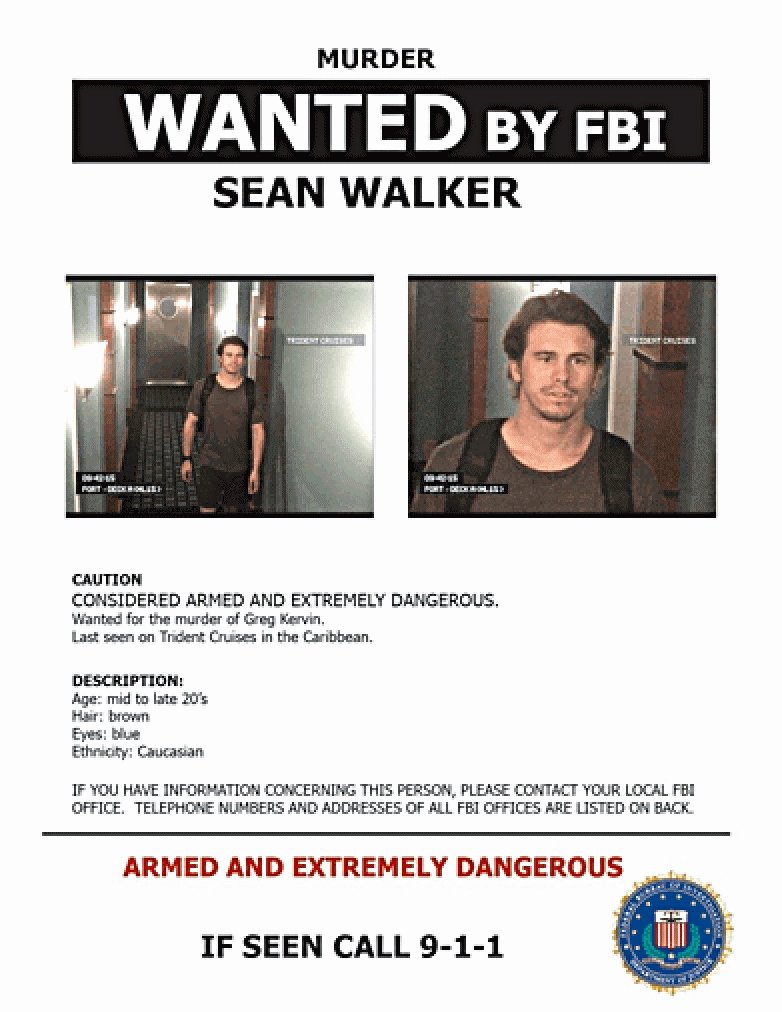 fbi wanted poster template