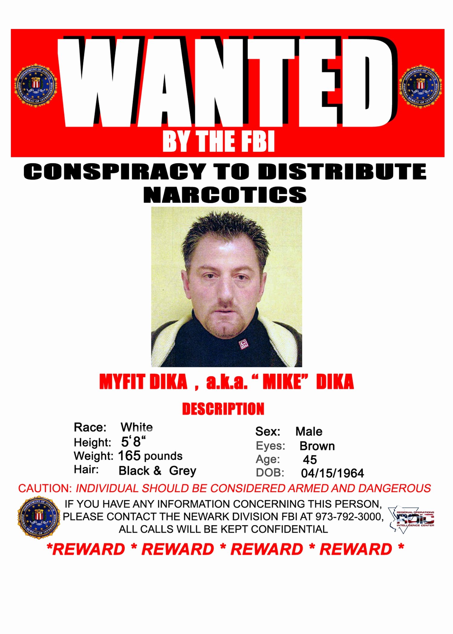 Fbi Wanted Poster Template