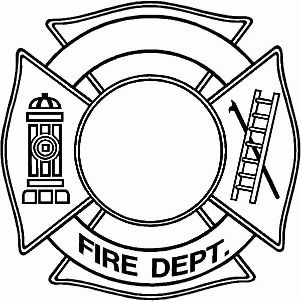 Printable Fire Hat Template