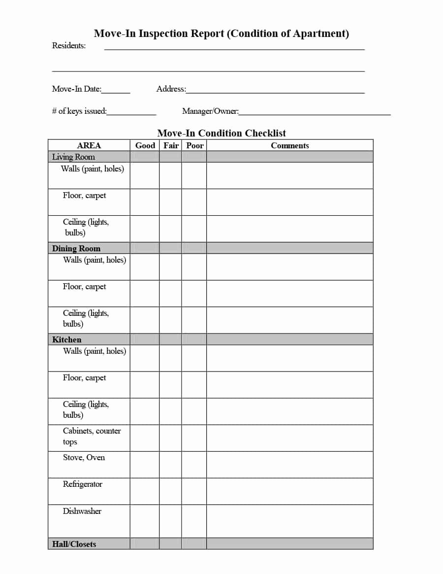 First New Apartment Checklist 40 Essential Templates