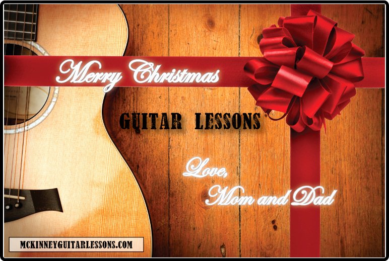 Gift Certificates Mckinney Guitar Lessons™