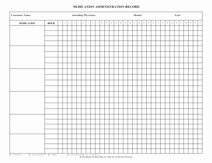 Home Medication Chart Template Free Daily Schedule