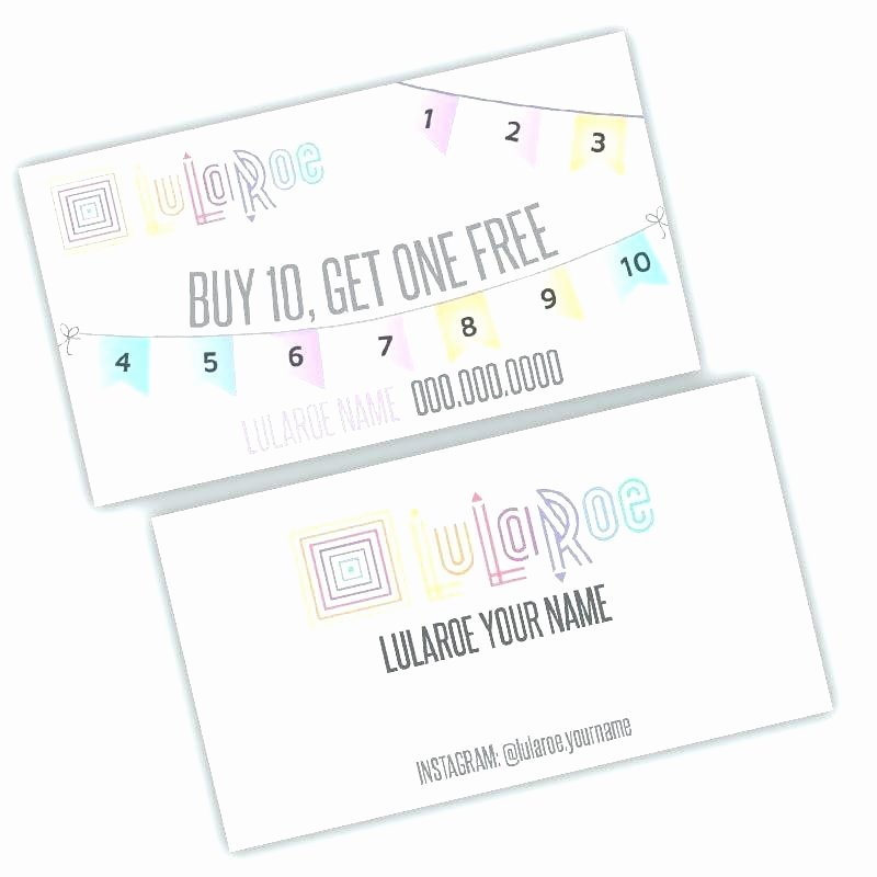 Lularoe Business Card Template Make Your Own Cards with