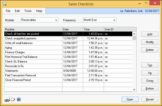 Month End Closing Schedule Template Latter Example Template