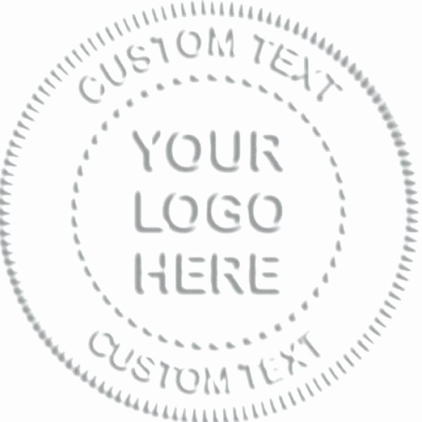 Pany Seal Stamp Template Add Text Path In Corporate