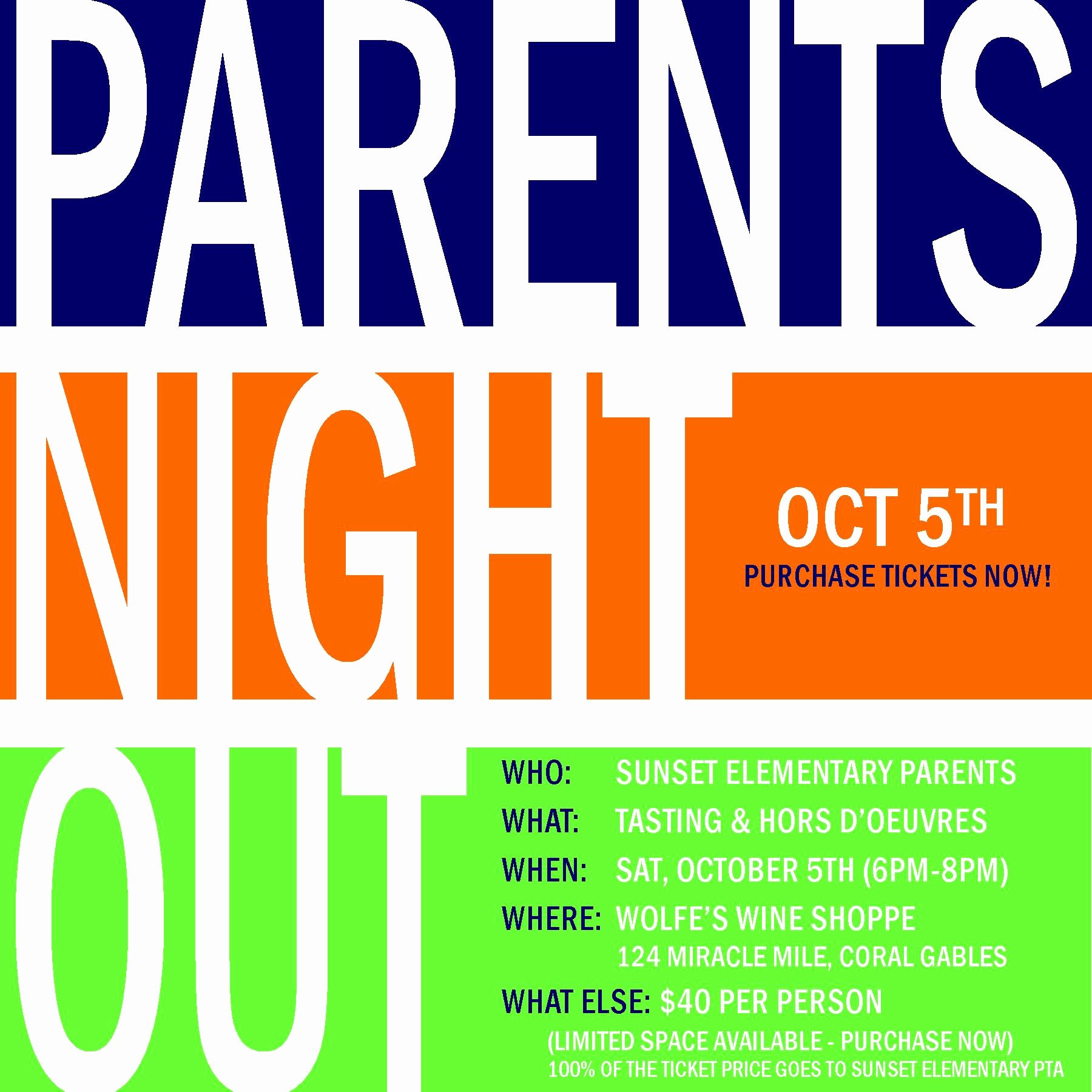 Parents Night Out Flyer Template Free