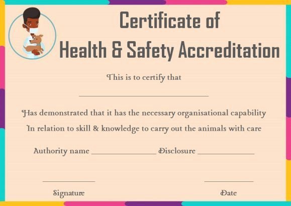 Pet Health Certificate Template 9 Word Templates to