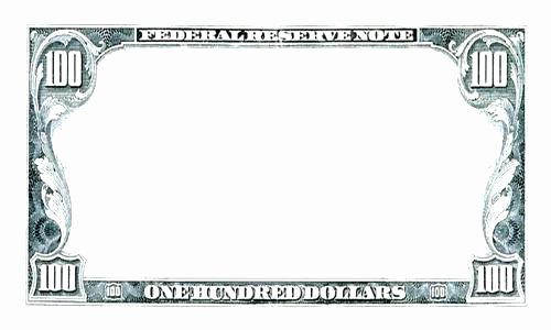 Customizable Fake Money Template