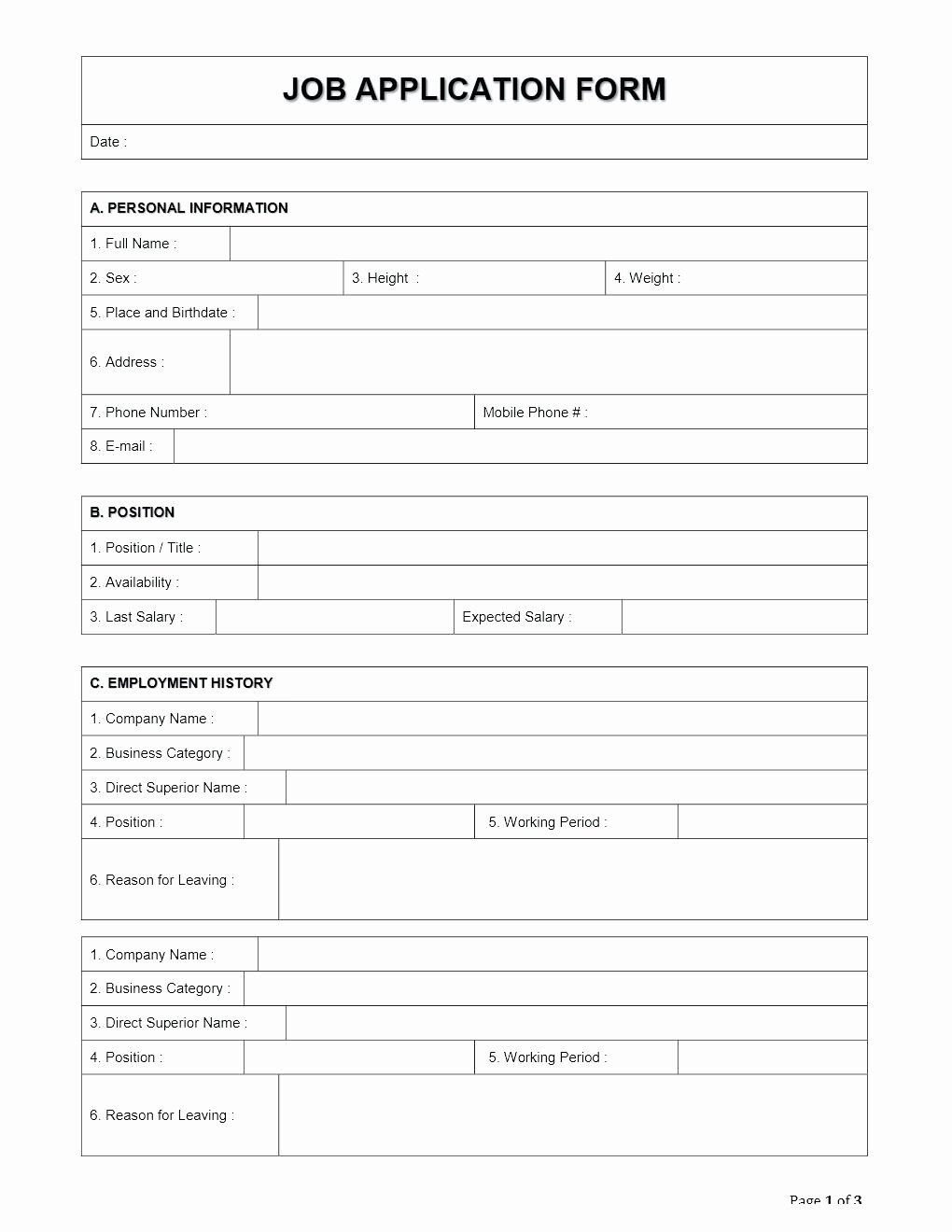 Registration forms Template Fr Staruptalent