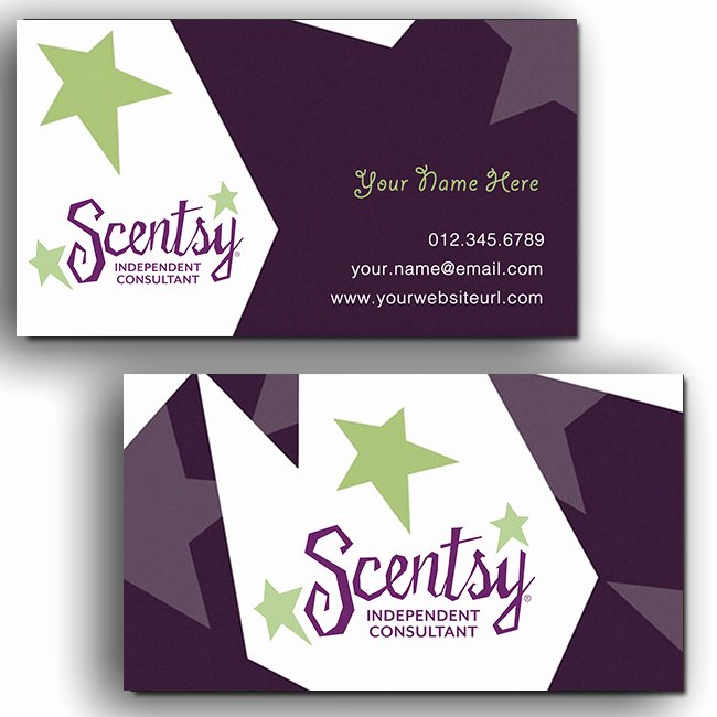 Scentsy Business Card Design 2 Tekton Business