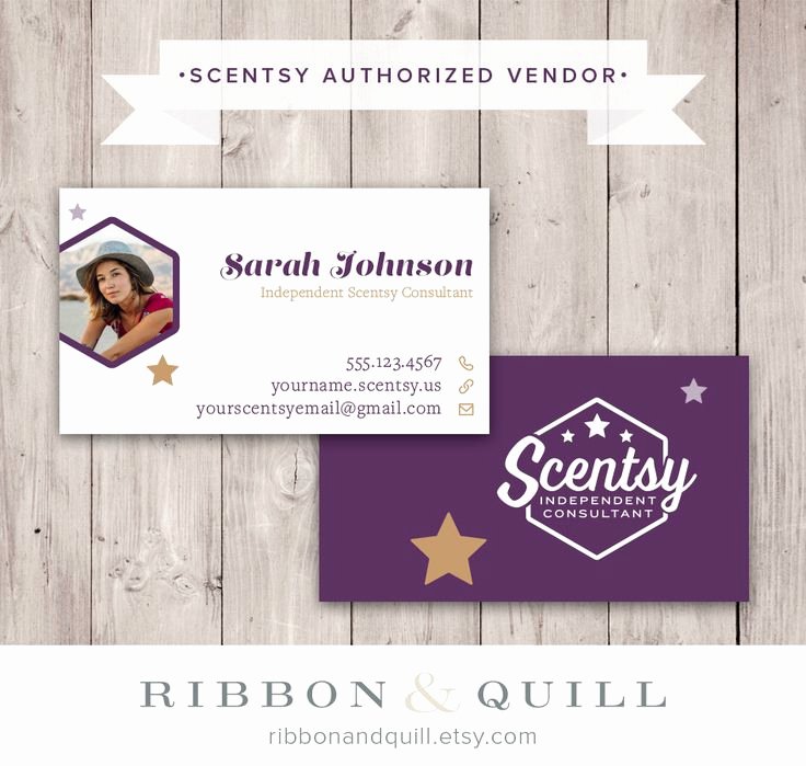 Scentsy Business Card Templates Scentsy Business Card