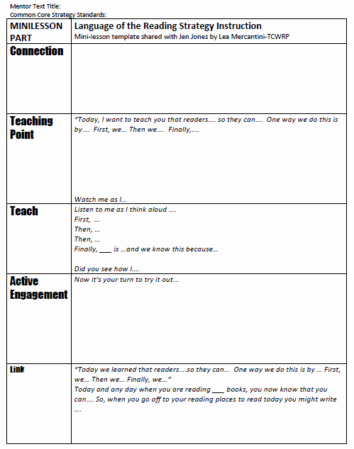 Search Results for “lucy Calkins Lesson Plan Template