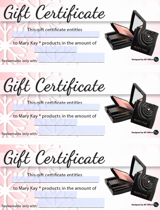 Search Results for “mary Kay Gift Certificate Template