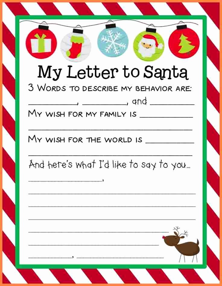 Secret Santa Letter Template Invitation Template