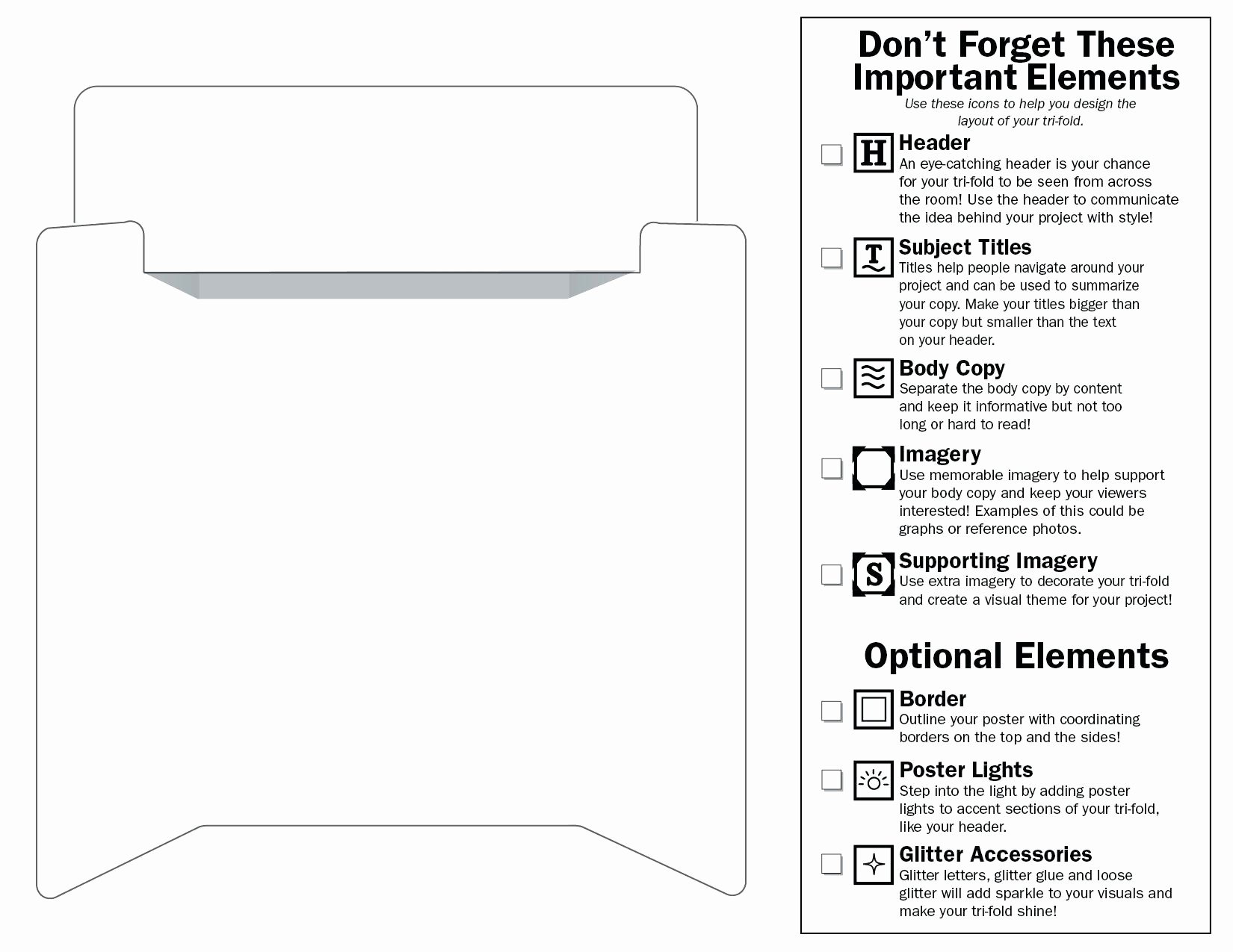 Template Science Fair Project Template Word Display Board