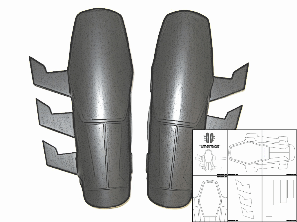 The Gallery for How to Make Nightwing Gauntlets