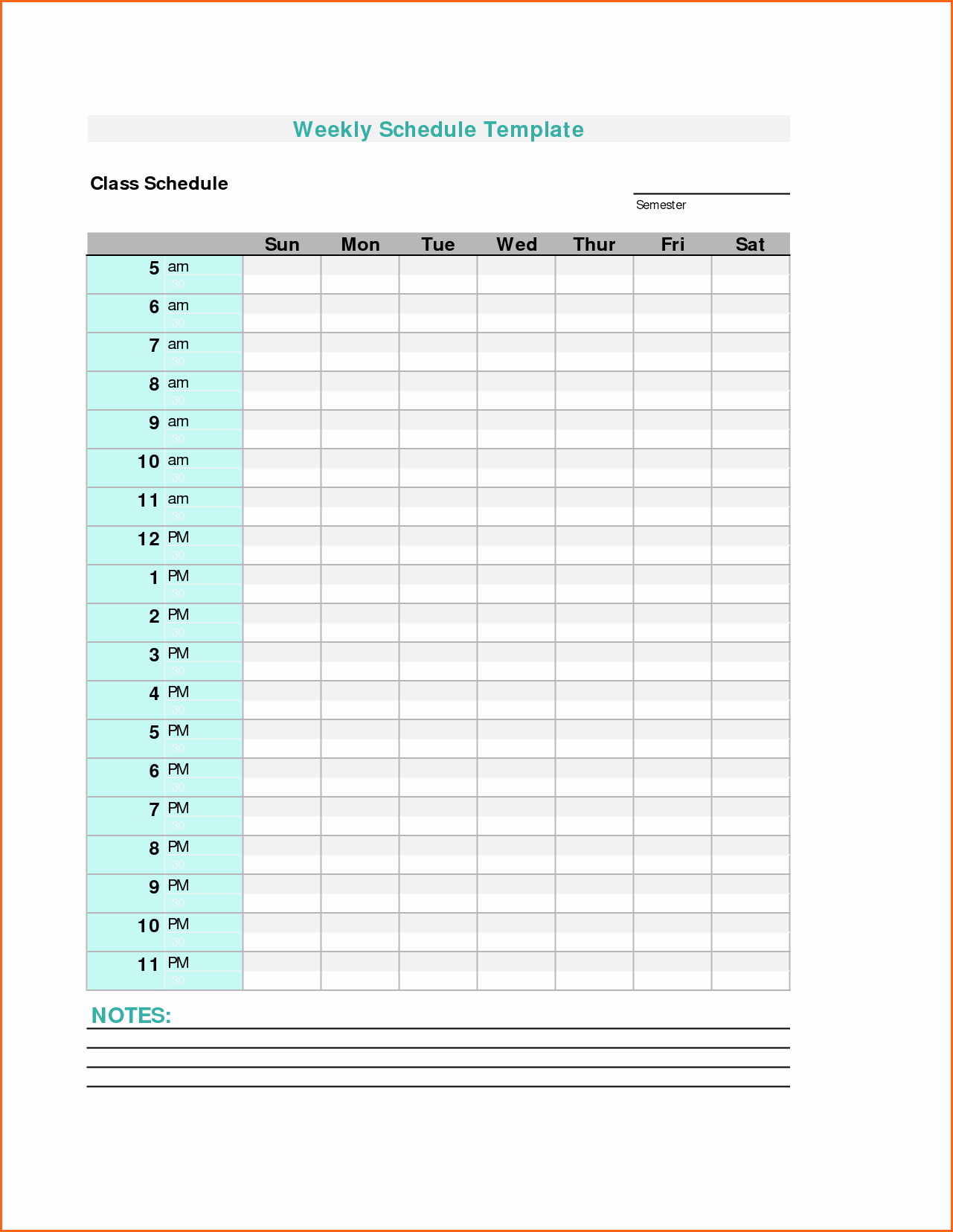 Weekly Timetable Pdf Driverlayer Search Engine