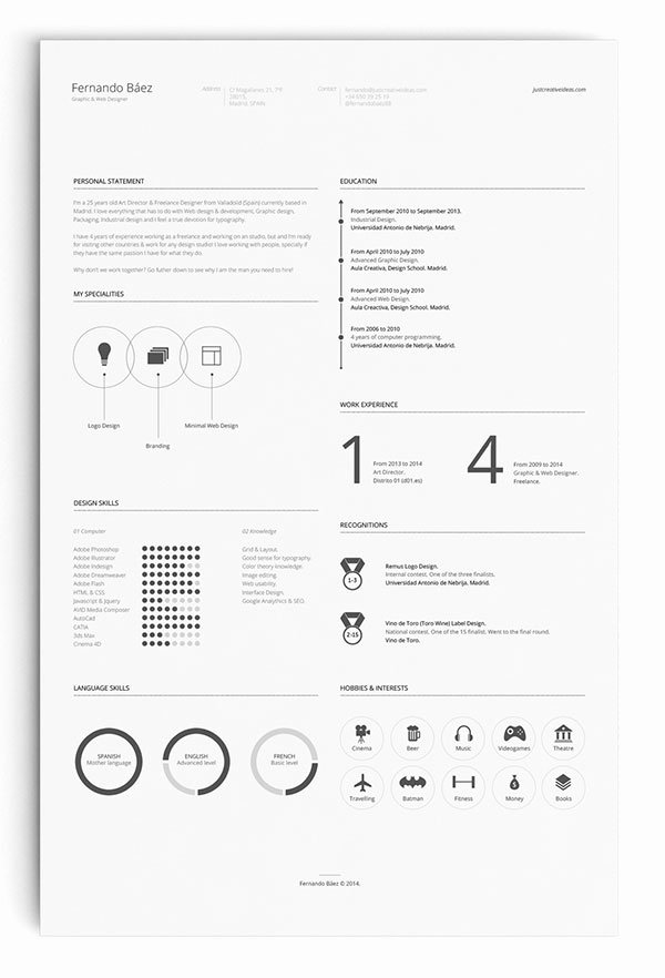 10 All Time Best Free Resume Cv Templates In Word Psd