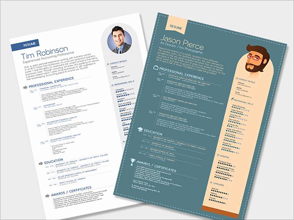10 Best Free Resume Cv Templates In Ai Indesign &amp; Psd