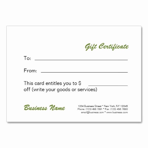 10 Best Of Blank Gift Certificates for Business