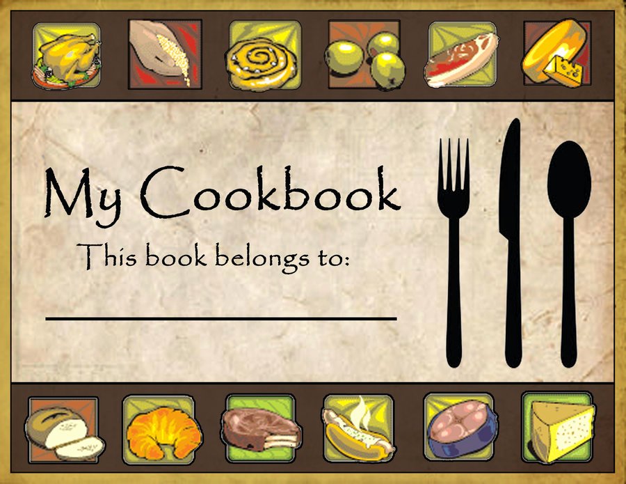 post cookbook covers clip art 8452