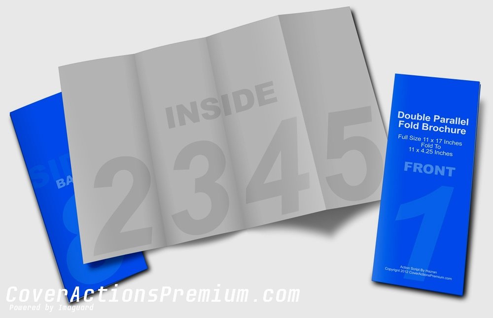 10 Best Of Double Fold Brochure Template Double