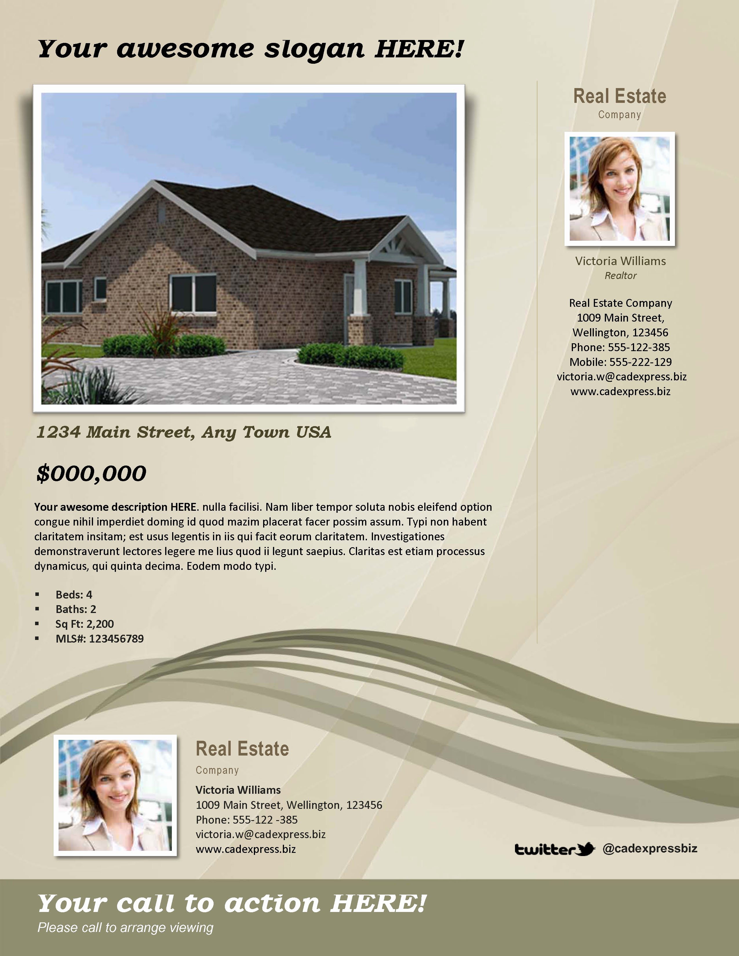 10 Best Of Home by Owner Brochure Template for
