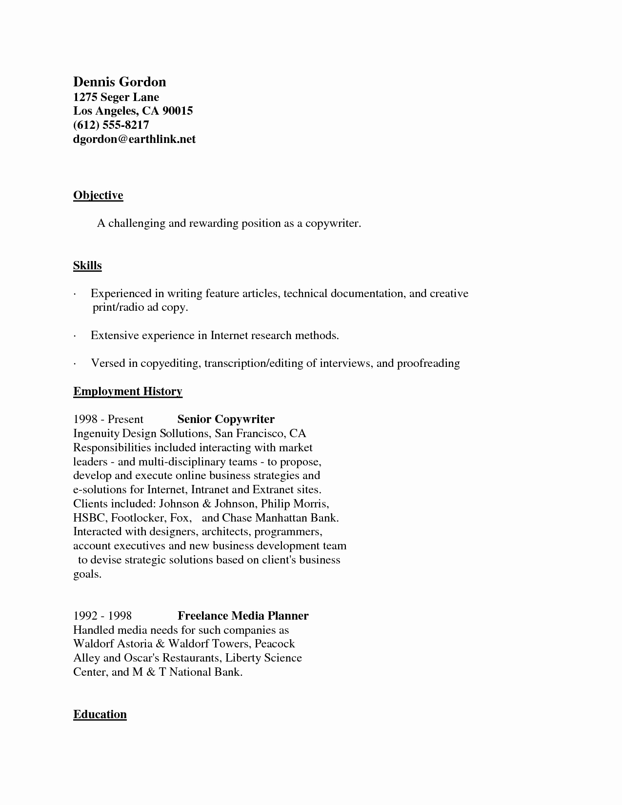 10 Best Of Just Basic Cover Letter Examples