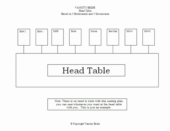 10 Best Of Rectangle Table Seating Chart