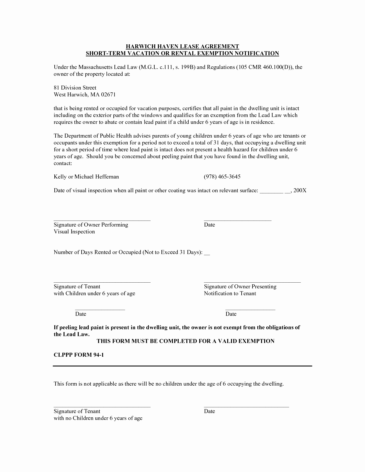 10 Best Of Short form Lease Agreement Template