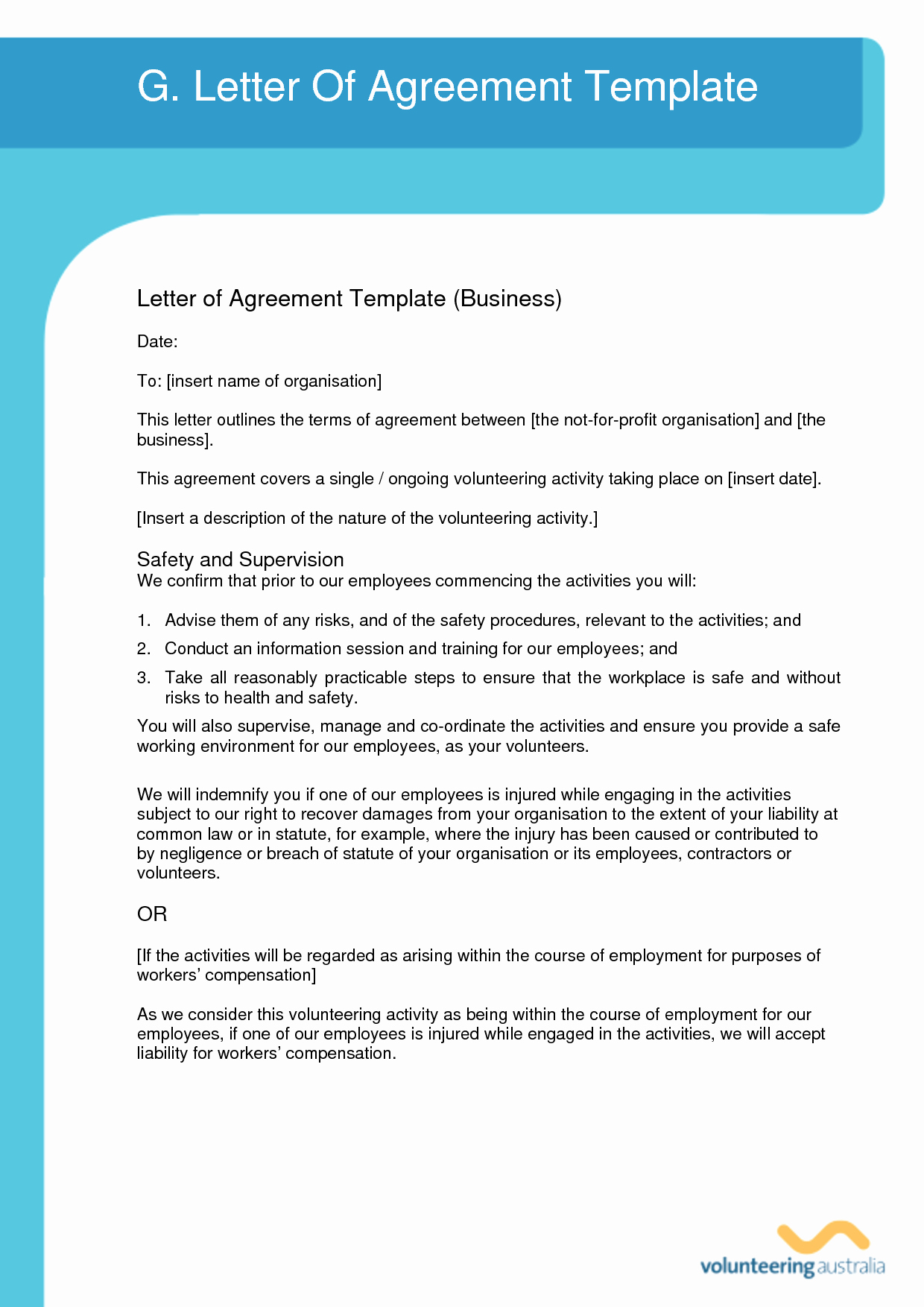 10 Best Of Simple Agreements Letters Template