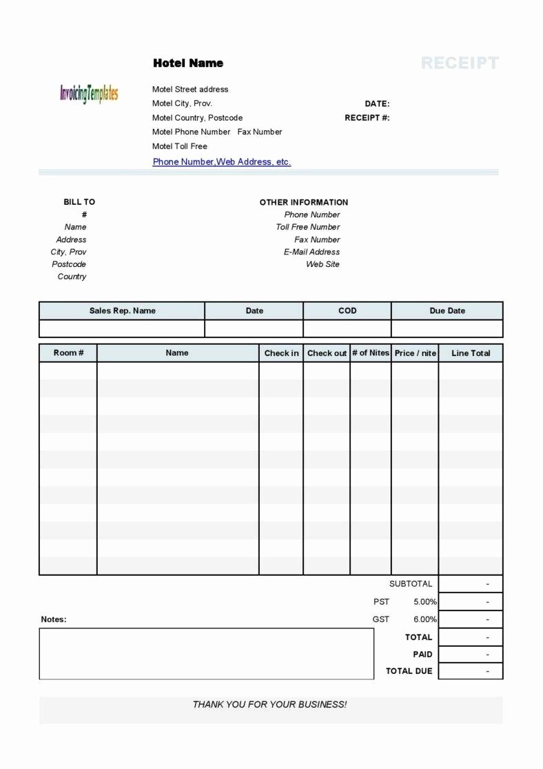 10 Business Receipt Templates to Use