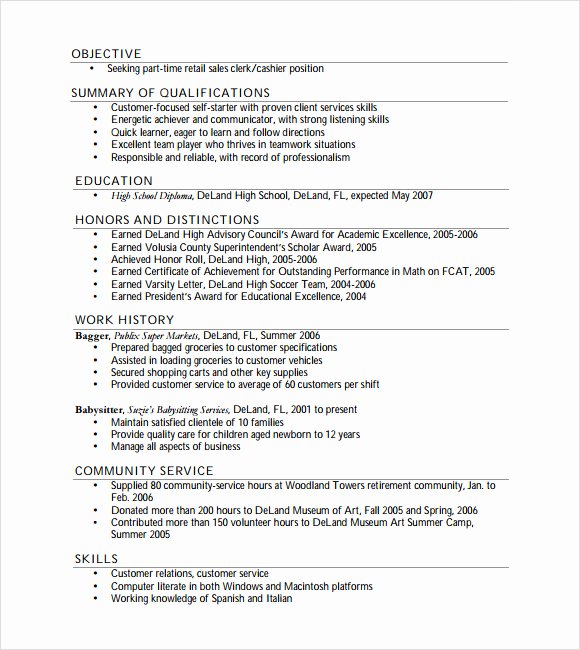 10 Cashier Resume Templates – Free Samples Examples