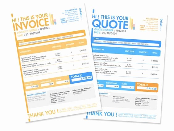 10 Creative Invoice Template Designs